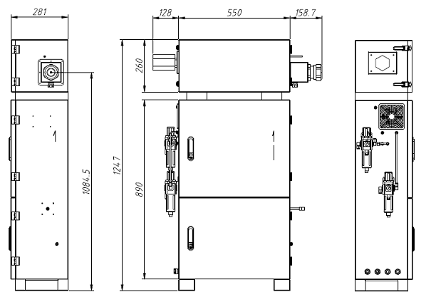 脫硝氨逃逸系統(tǒng)外形圖·1 脫硝氨逃逸系統(tǒng)外形圖·1